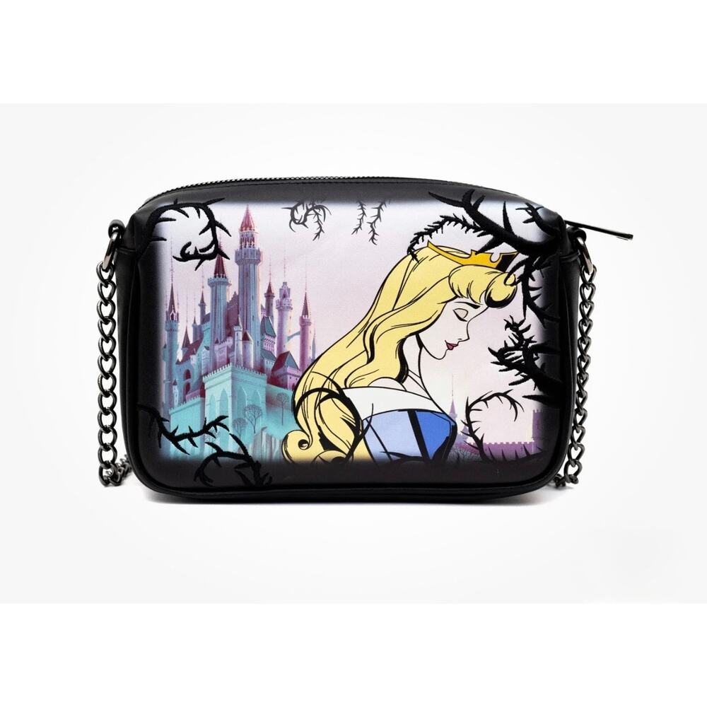 NWOT Buckle-Down Disney Sleeping Beauty Aurora Maleficent Chain Strap Crossbody